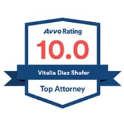 An Avvo rating seal