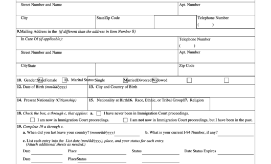 A Form Sample Sheet For Reference Purpose